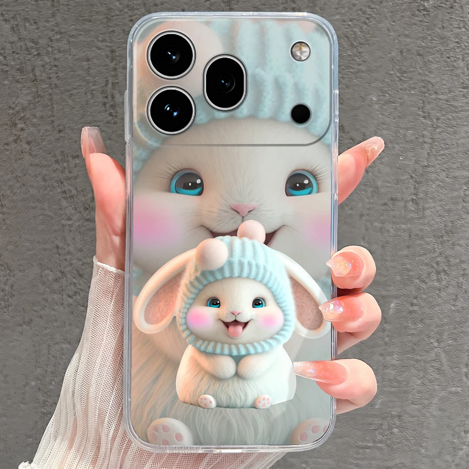 Cute Little Prince Anti-Slip Durable Transparent Phone Case - Silicone TPU Protective Shell