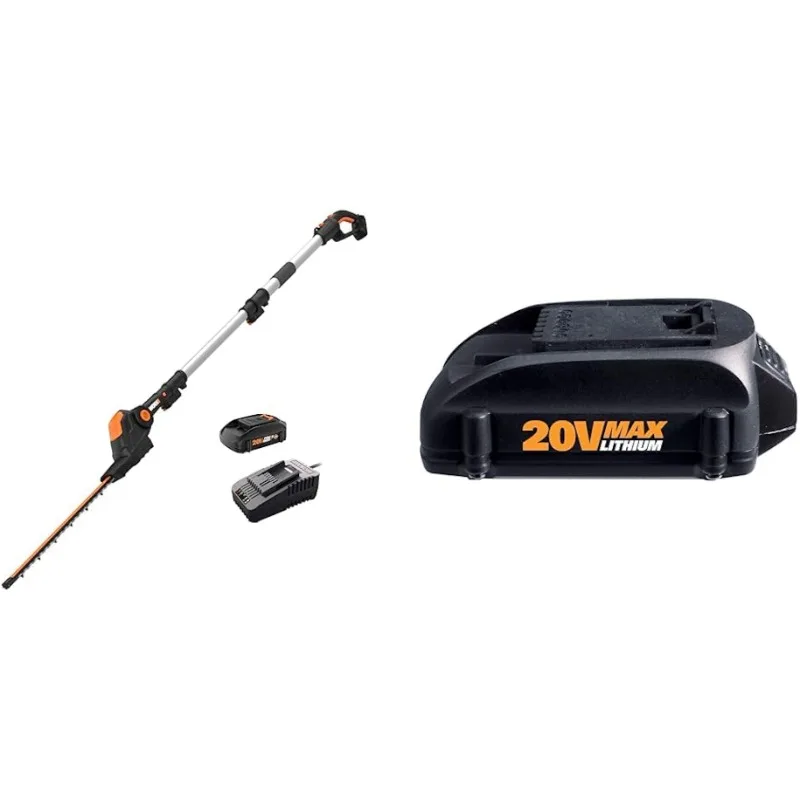 

Резак для живой изгороди WORX WG252, 20 в, 20 в, 20 Ач