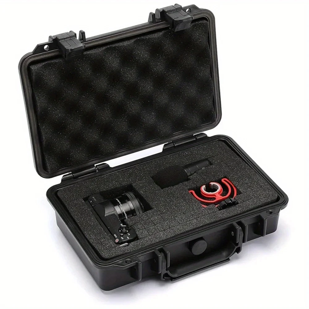 Toolbox Case Open with Tools Inside