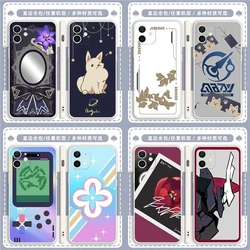 Honkai:Star Rail Yanqing Luocha Himeko 28 Styles Exclusive Silicone Soft Cover For iPhone 11-14Pro Cushion Shockproof Phone Case