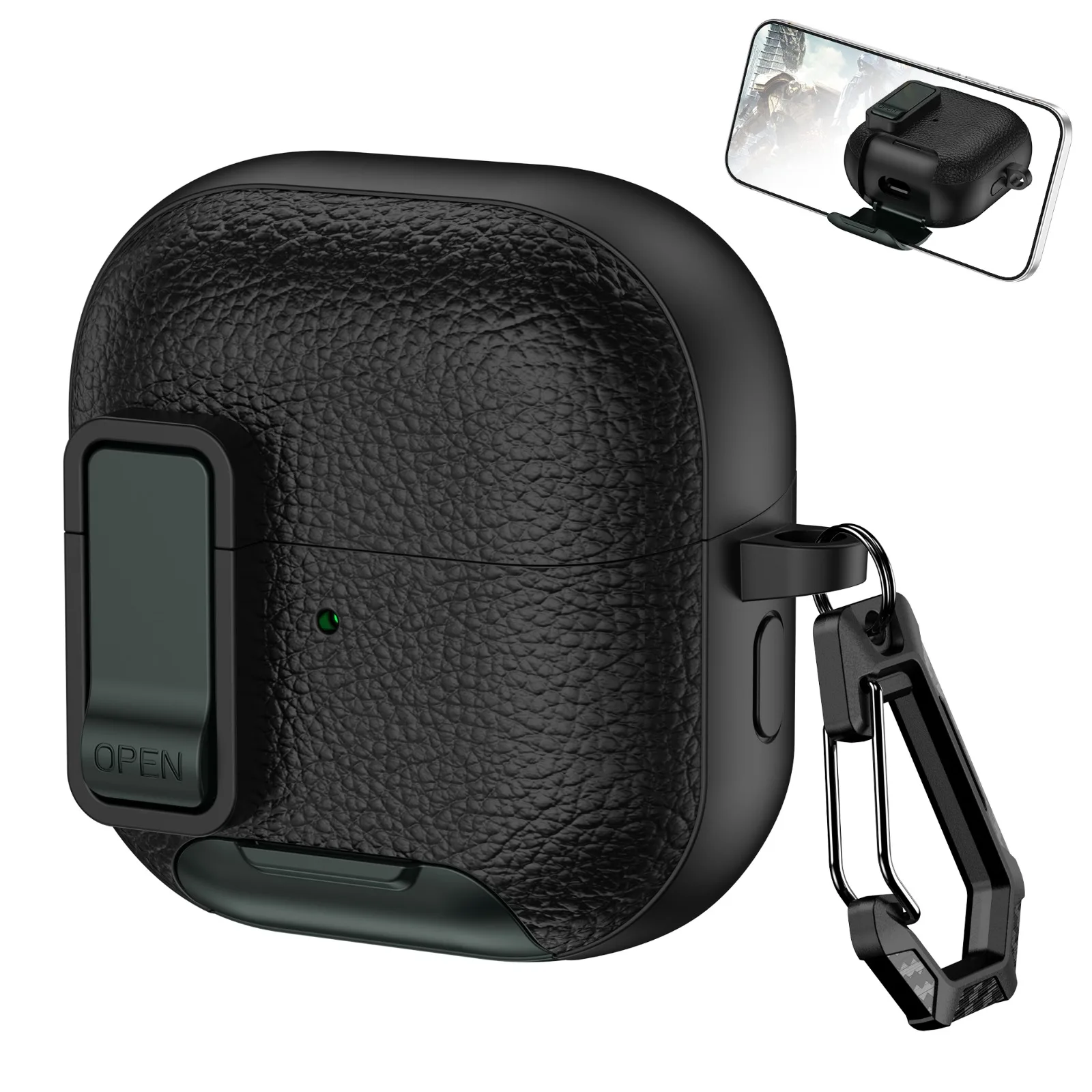 Phone Holder Case for Earclip Headphones - Bluetooth Earphones Hook Cover