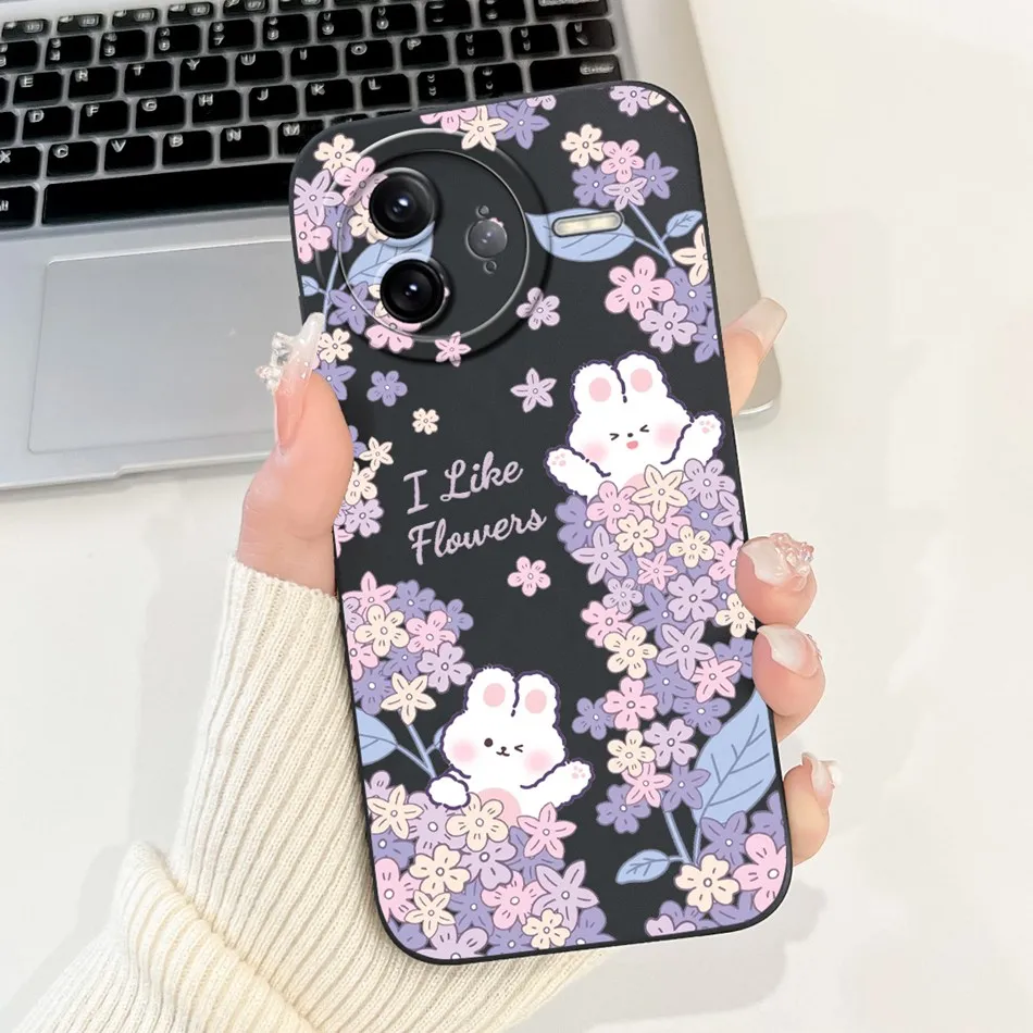 Cute Cat Panda Cartoon Soft Silicone Shockproof Phone Case