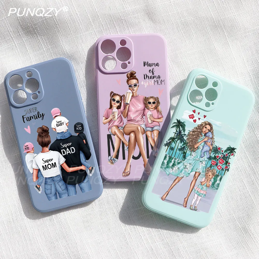 FamilymamaofgirlSupermomphoneCaseForiPhone14PRO12PROmax