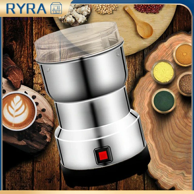 Robot broyeur électrique, mixeur, poivre, ail, assaisonnement, café,  hachoir, vitesse extrême, outils de cuisine, nouveau - AliExpress