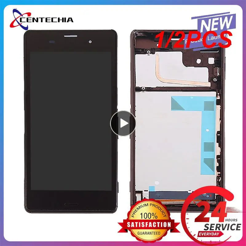 

1/2PCS 4.6''For Xperia Z3 Compact Display Tested For Xperia Z3 Compact LCD Touch Screen with Frame Z3 Mini D5803 D5833