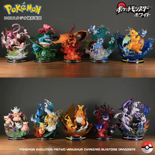 Pokemon Anime Figure  Vulpix Scenes Version Figurine Toys PVC Model Collection Dolls surprise box  mystery box  gift for a child - Image 5