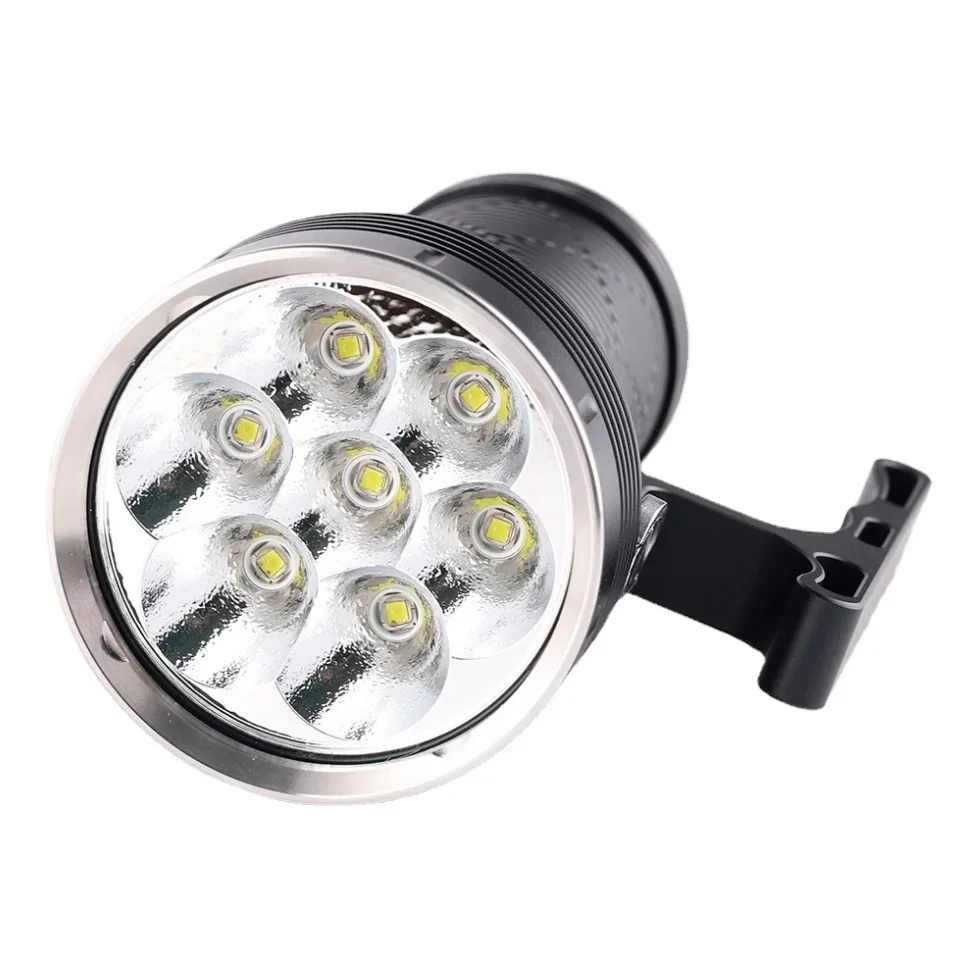 Convoy 3X21C SST40 Powerful LED Flashlight SST40 15000LM Rechargeable Torch Lighter by 217000 5000mah Battery for Self Defense