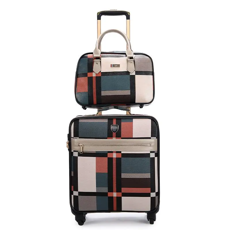 20-inch travel suitcase male and female business boarding carry on luggage student school trolley case handbag maletas de viaje