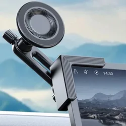 Magnetic Central Control Screen Phone Mount (Plastic Base)