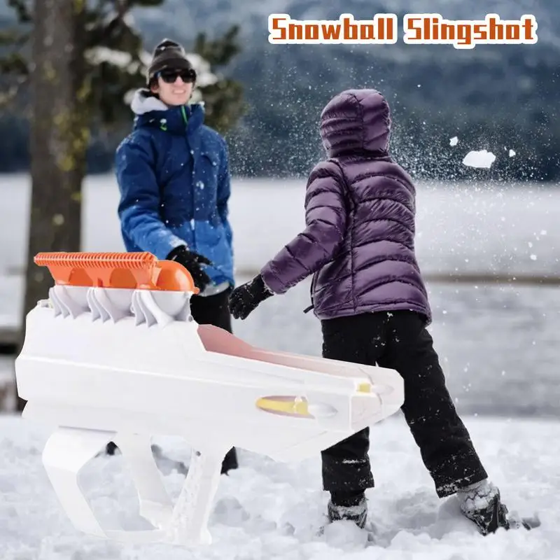 Snowball Cannon Snowball Launcher Maker Launcher Round Shaper And Winter Snow Fight Game Toy For Kids