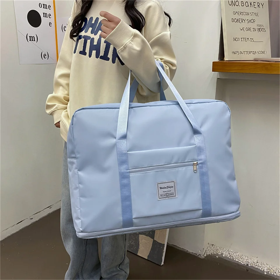Women Shoulder Bag Oxford Tote Crossbody Bags Handbag Solid Color  Ladies Bags top-handle For Women