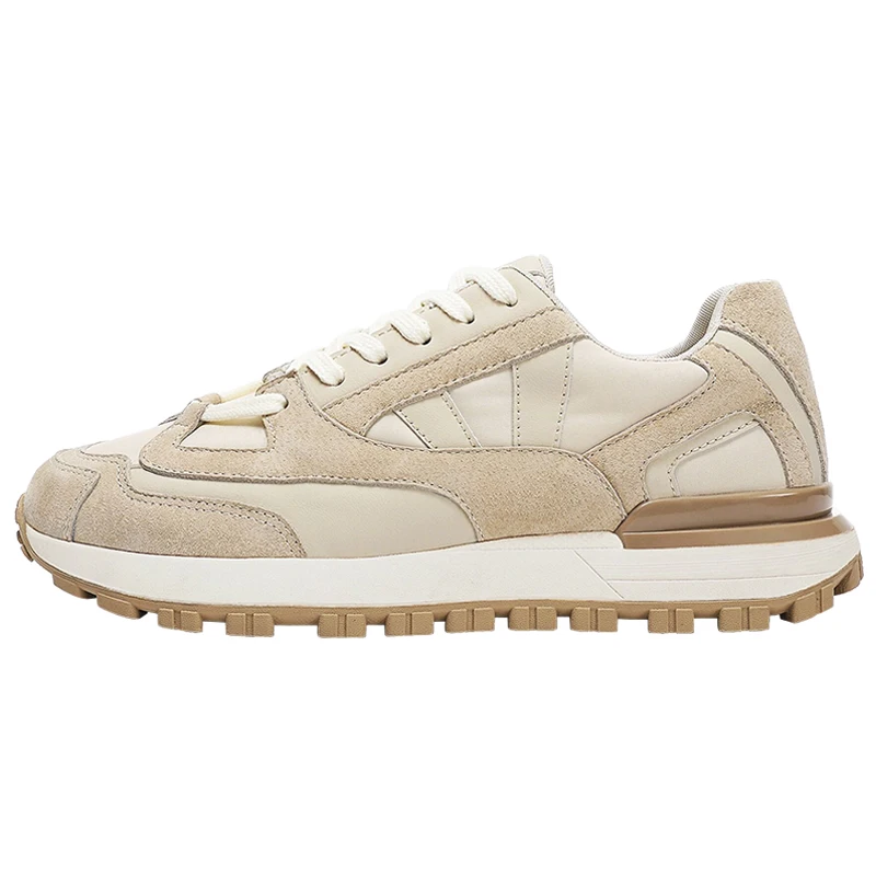 

2023 Spring New Launch Couple Sneakers Suede Sports Shoes Women Vulcanized Shoes Lace-up Non-slip Outdoor Casual Running