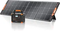 1000W Solar Generator with 200W Portable Solar Panel, 999Wh Portable Power Station Solar Powered Generator Lithium Battery 1