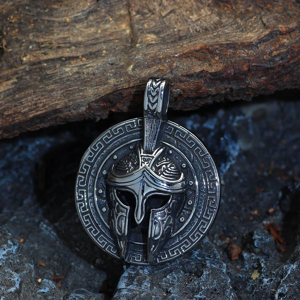 WithLoveSilver 925 Sterling Silver Ancient Greek Helmet Pendant – Handcrafted Jewelry With Velvet Pouch - View #14