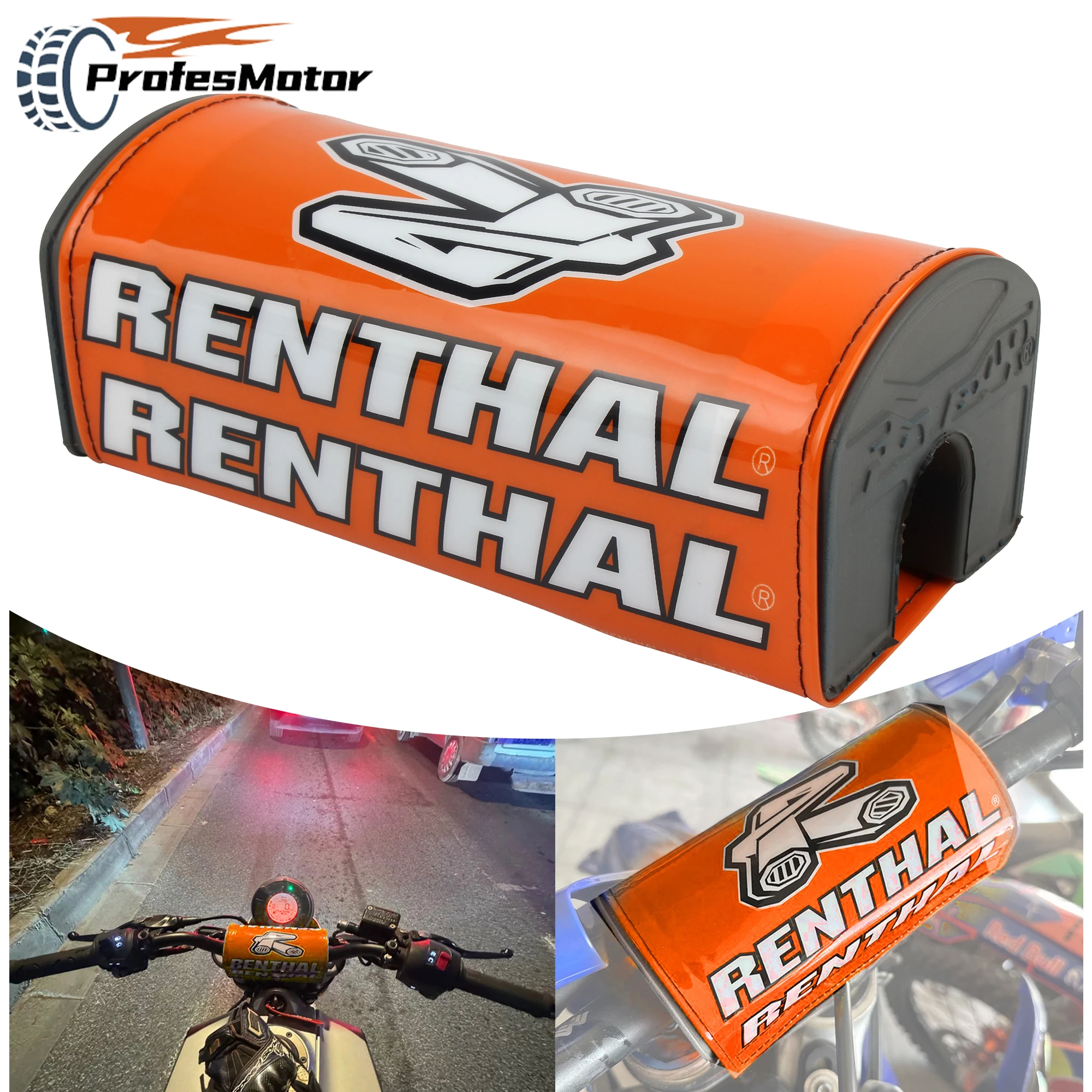 Coussin de poitrine pour barre de guidon de Moto ATV UTV, pour Renthal Pit Bike Mousse Guidon Moto, Protection croisée, oreiller de volant Enduro