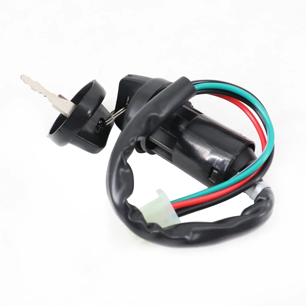 Ignition Key Switch Universal Motorcycle 2 Key 4 Wire Start Ignition Switch Electric Door Lock For ATV Quad Dirt Bike motorcycle keys motorcycle key accessories ignition key cover electric bicycle key switch