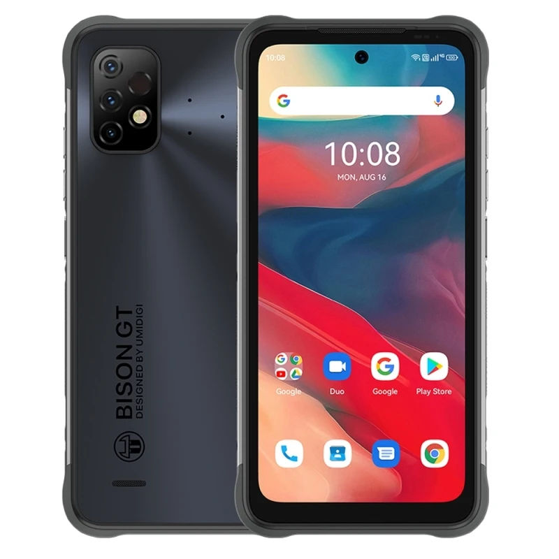 UMIDIGI BISON GT2 Waterproof Smartphone 6.5'' 8GB 128GB Octa Core Android 12 4G Mobile Phone 64MP 6150mAh NFC Global Version umidigi latest phone UMIDIGI