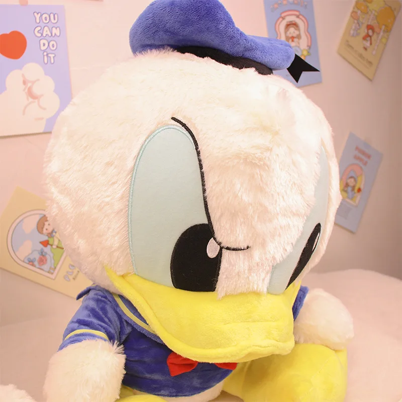 

35cm New Disney Anime Kawaii Angry Donald Fauntleroy Duck Plush Toy Cute Stuffed Doll Cartoon Decoration Plushies Dolls Gifts