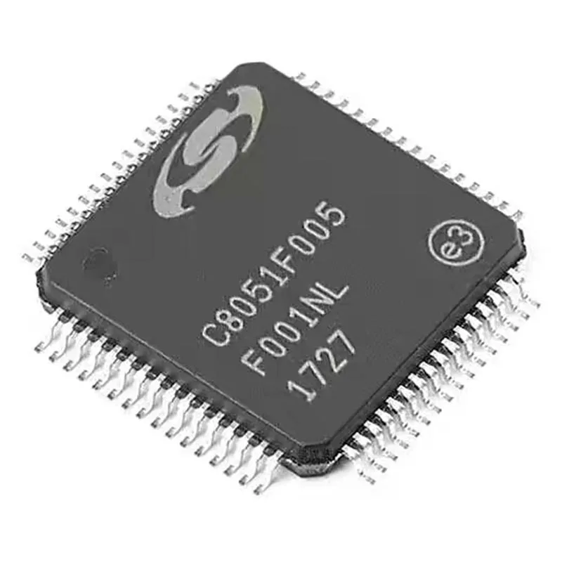 

C8051F005-GQR 8BIT Micro controller-MCU 8051 25MHz 32KB TQFP-64_10x10x05P 21 +