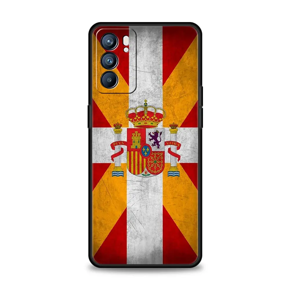 Spain Bull Flag Design Phone Case Cover