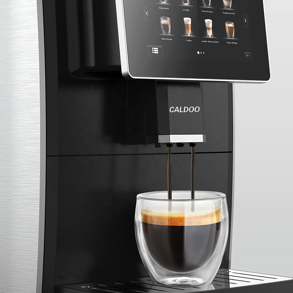 Hipresso Super-automatic Espresso Coffee Machine with Large 7