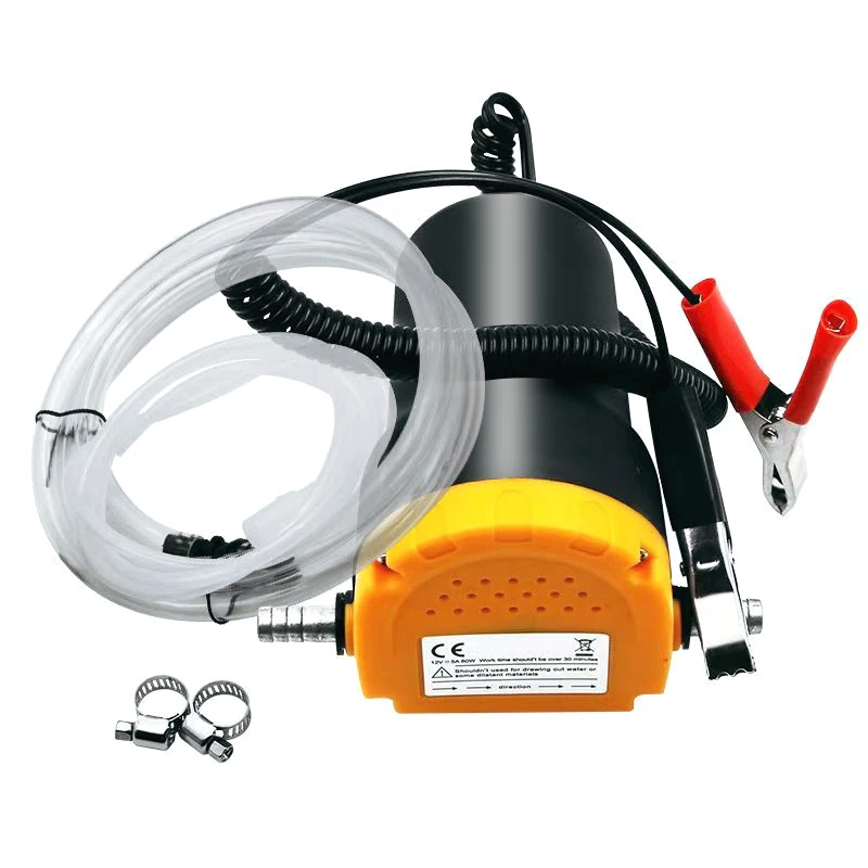 Oil Pump 12V Electric Diesel Fluid Sump Extractor Scavenge Fuel Transfer Suction Boat Motorbike 60W