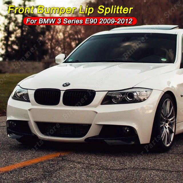 For BMW 3 Series E90 E91 320i 330i M-Tech MP Style Front Bumper Lip  Splitter Body Kit 2005-2012 Splitter Sport Exterior Tuning - AliExpress