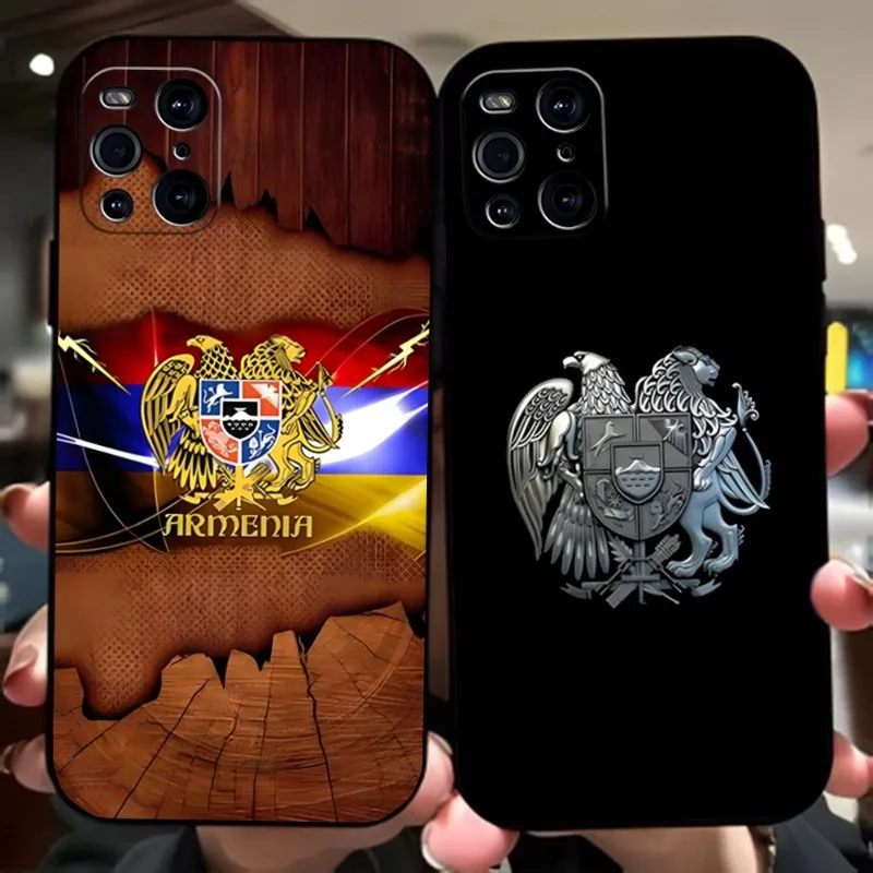 Custodia Per Telefono Bandiera Armenia Armenia Per Oppo K7 K9 X S Trova X3 X5 Reno 7 6 Rro Plus A74 A53 A93 A54 A72 A16 A15 A55 A57 Cover