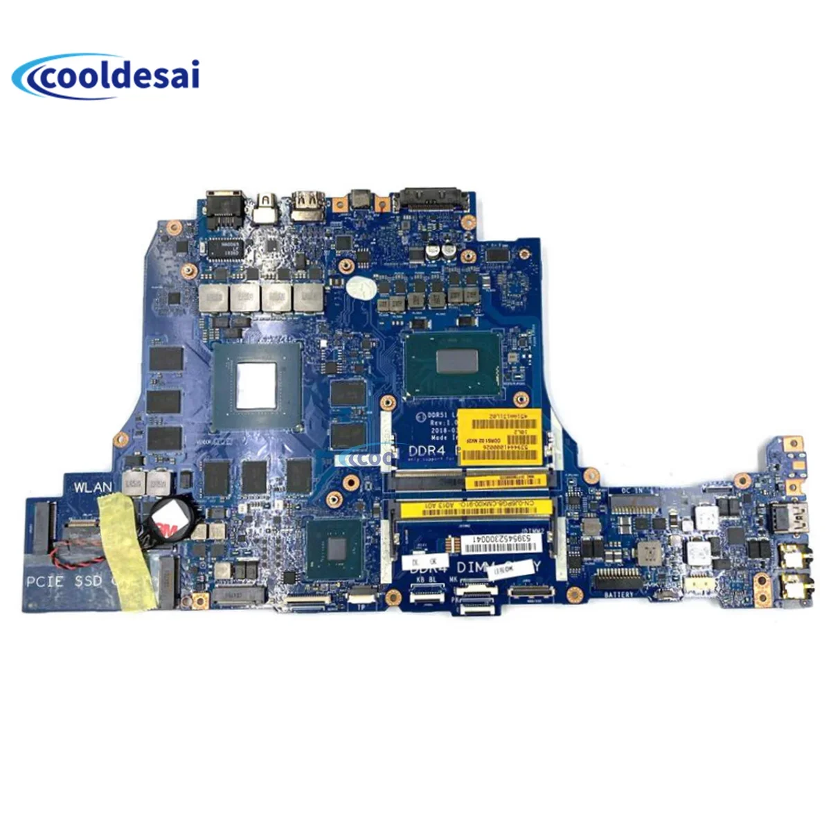 

DDR51 LA-F552P For Dell Alienware 15 R4 17 R5 Notebook Mainboard CN-0J6PG8 0J6PG8 CN-0JT6T7 0JT6T7 GTX1080 8G Laptop Motherboard