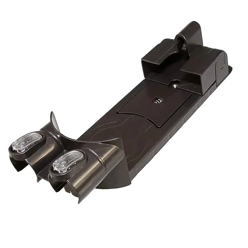 Universal Vacuum Cleaner Docking Station and Storage Rack with Nozzle Bracket and Spare Parts Organizer