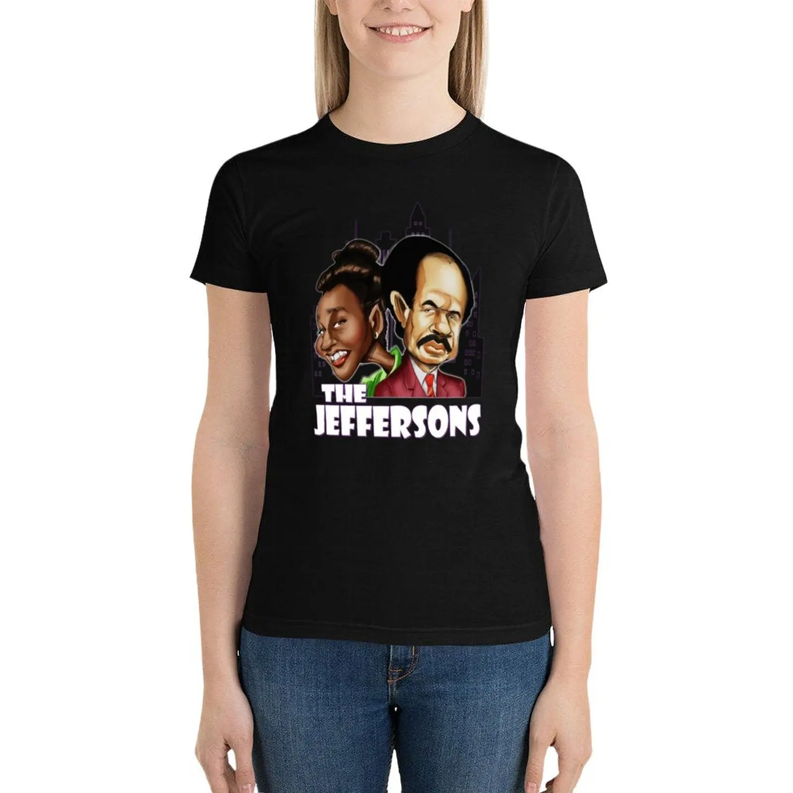 

The Jeffersons T-Shirt vintage clothes summer clothes rock and roll t shirts for Women