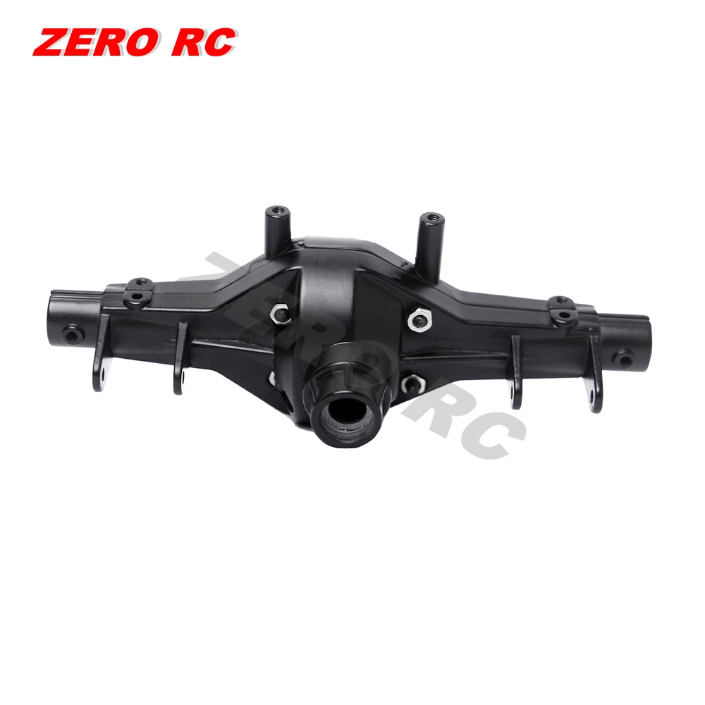 AXspeed Alloggiamento Assale Anteriore/Posteriore In Metallo Per Axial SCX10 1/10 – Ricambio Upgrade Auto RC - 2