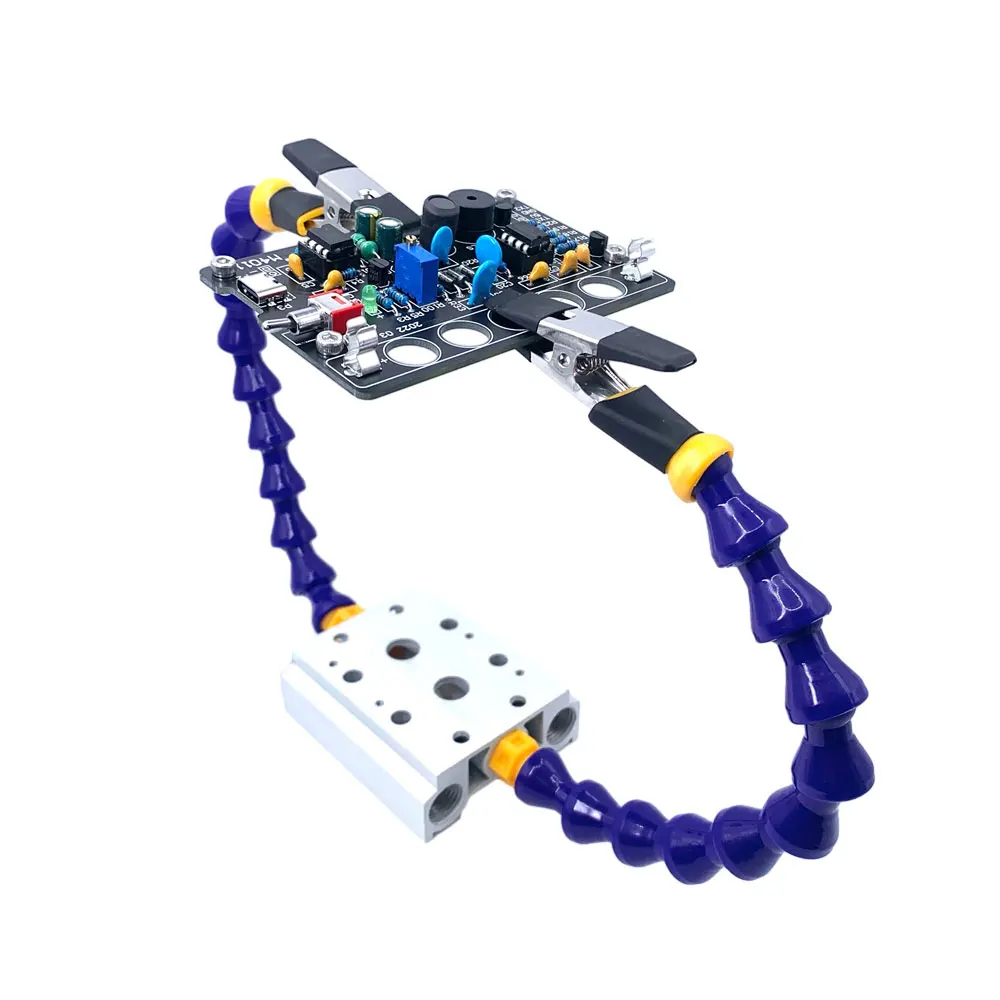 Versatile Table Clamp Soldering & Welding Station with Flexible Arms