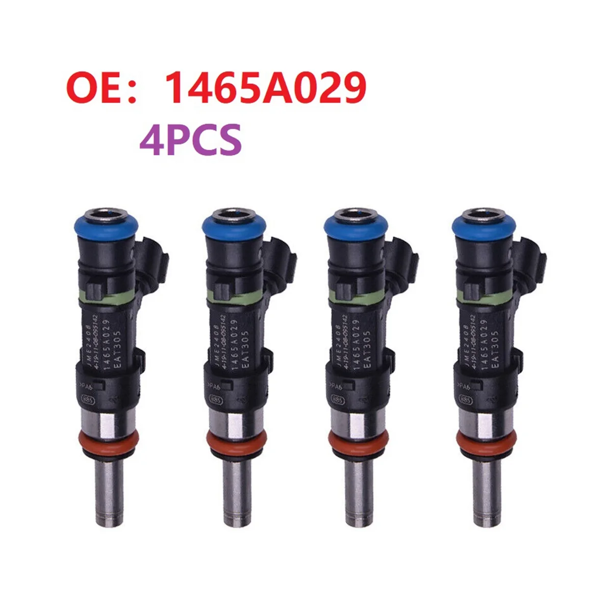 Fuel Injector 1465A029 EAT305 for Mitsubishi Lancer 2.0L L4 08-10 A68F-4PCS
