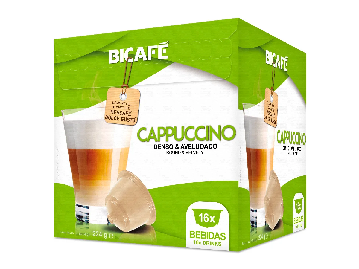 Cápsula De Cappuccino Para Máquinas Dolce Gusto