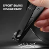 3 Pcs Box Black Stainless Nail Clippers Kit for Ingrown Hard Nail Trimmer Nail Art Design Neccesaries Tool for Beauty Salon 2