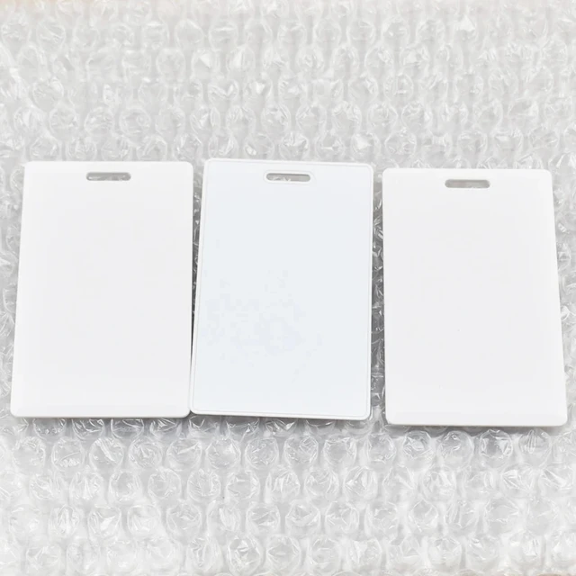 5Pcs 125KHz RFID Smart T5577 EM4305 Writable High Quality Thick Clamshell Proximity Rewritable Access Control Card 3