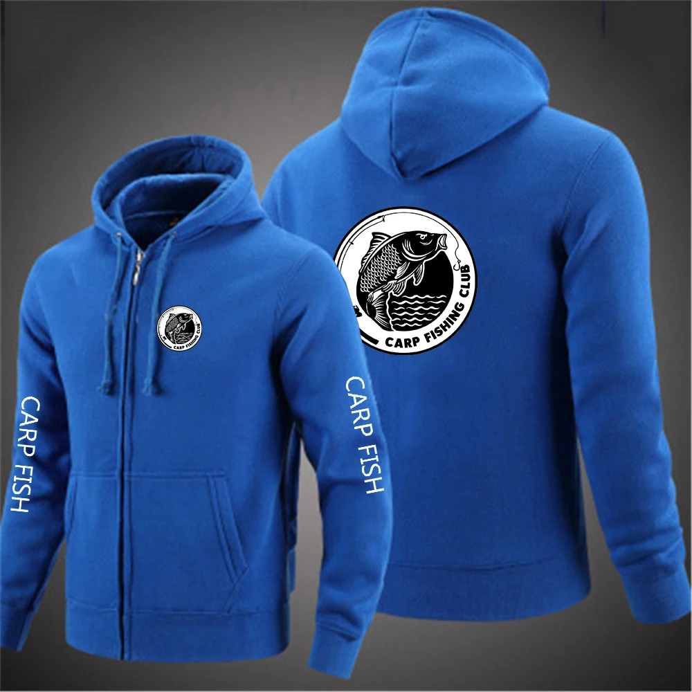 Men Solid Color Zipper Hooded Long Sleeve Jacket Casual Sweatshirt