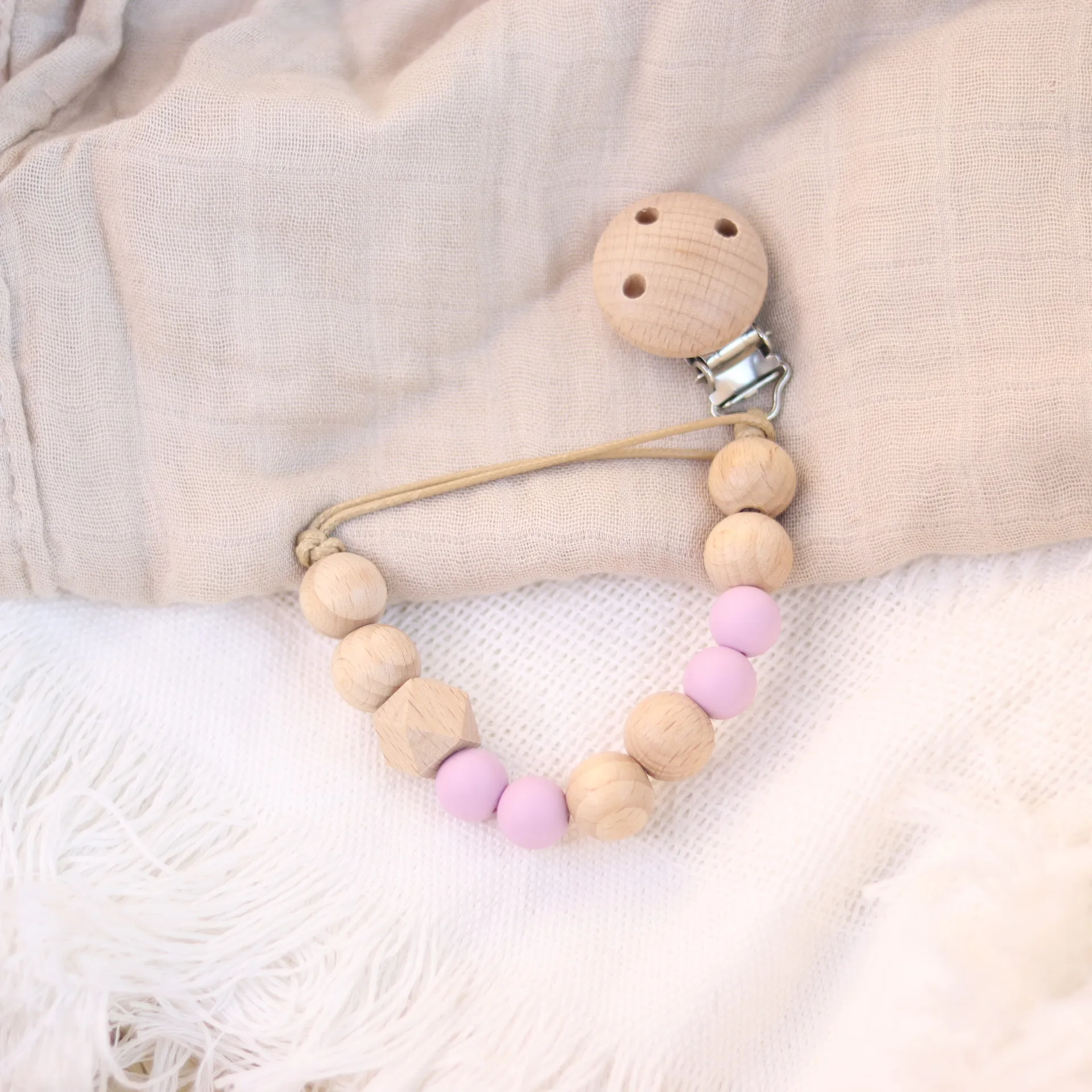 Baby Pacifier Chain BPA-Free Dummy Leash for Babies, Anti-Lost Soother Accessory