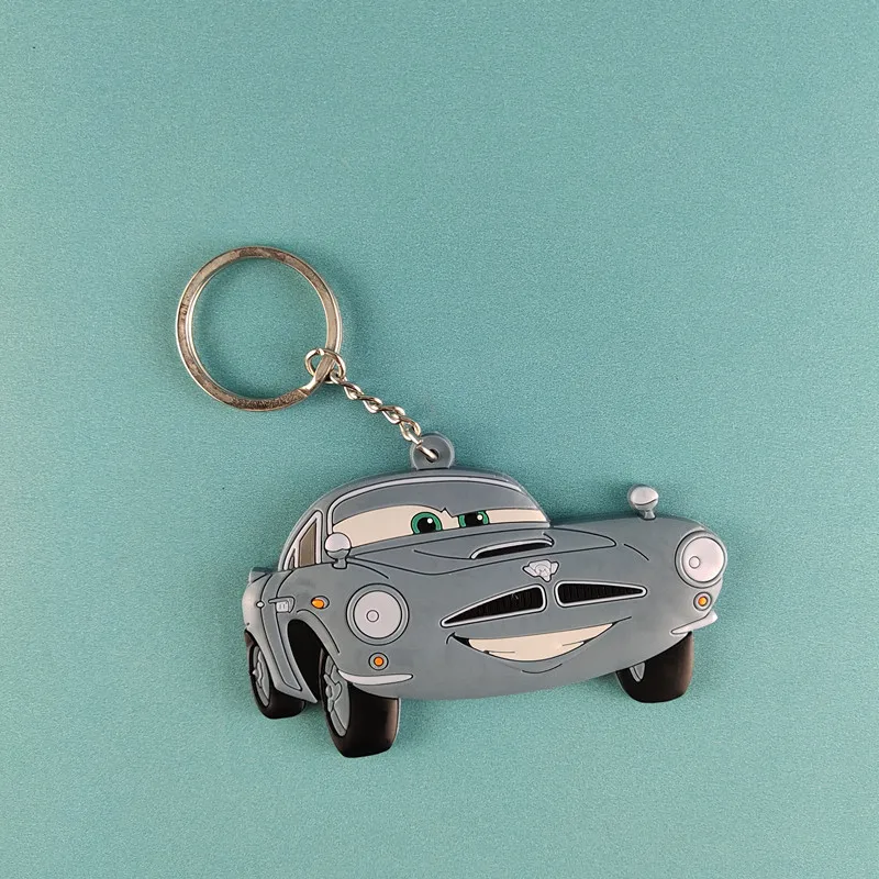 

Disney Cars Doll Figure Sheriff Flo Keychain Pendant Accessories Ornaments Children Present