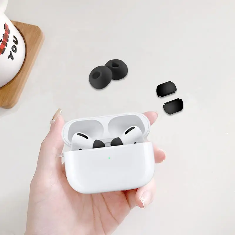 3 Paar Silikon-Ersatz-Ohr stöpsel, die für Äpfel kompatibel sind