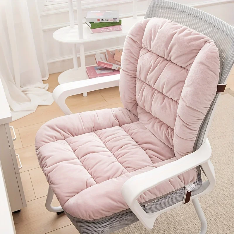 Luxury Style Thick Chair Pads with Back Support Cushion for Office Chairs Elegant Home Decor and Multifunctional RV Accessories