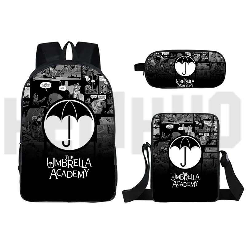 3D Зонт Академия рюкзак для мужчин Sac A Dos Mochila Para Hombre аниме рюкзаки с замком на