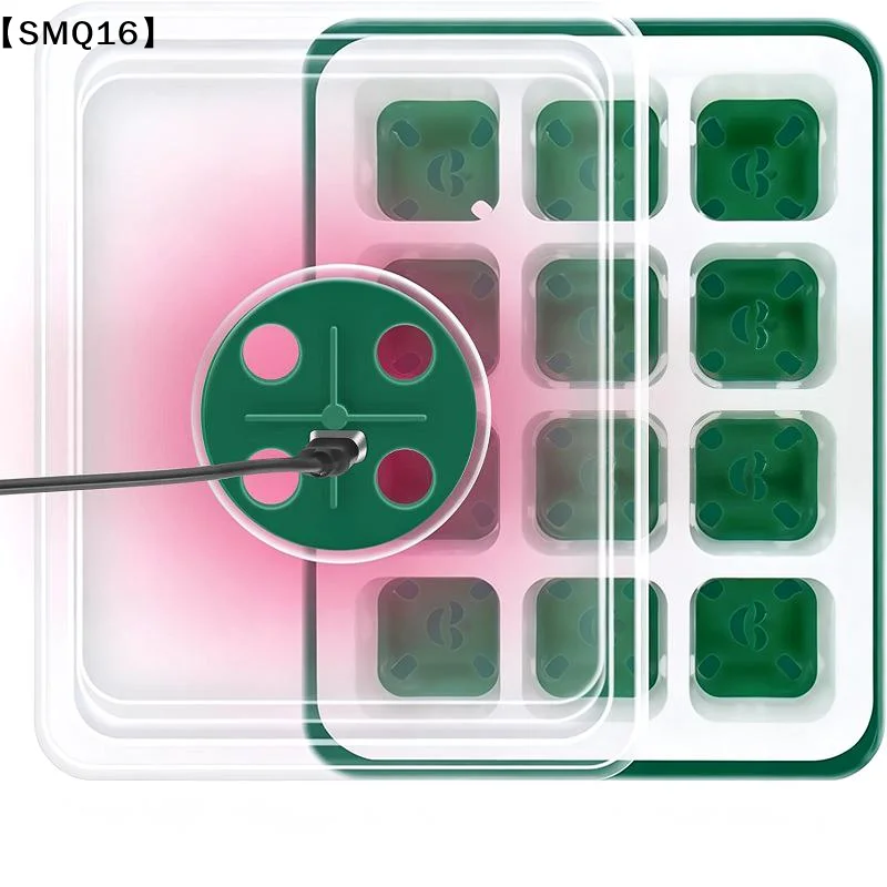 Seed Starter Tray Mini Greenhouse Germination Kit with Humidity Control Dome