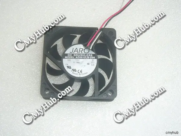 

Для JARO AD0612LB D96 G DC12V 0.14A 6015 6 см 60 мм 60x60x15 мм 3pin