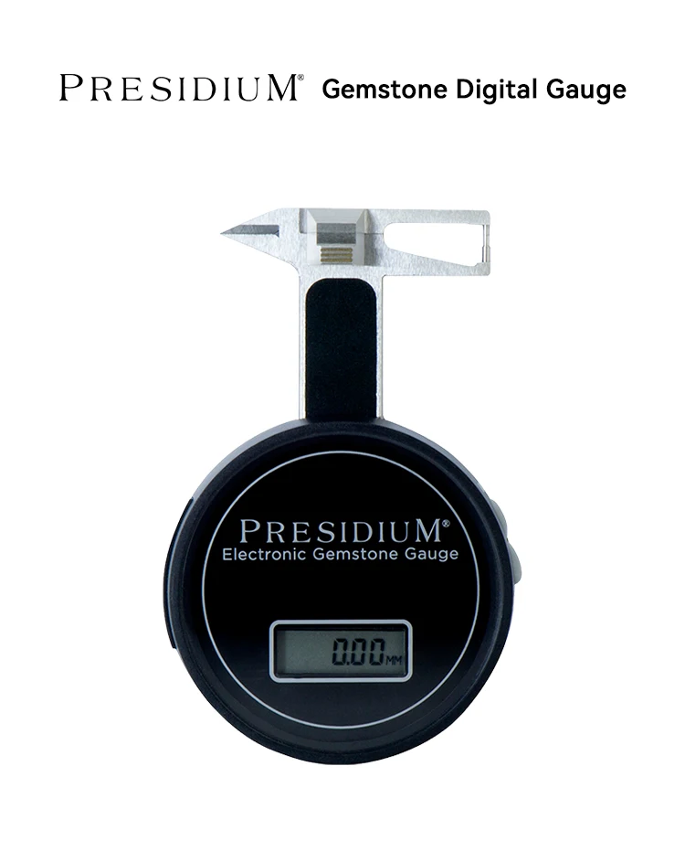 Elektronisches Presidium-PEGG-Edelsteinmessgerät, 0–25 mm, direkte mm/Karat-Anzeige, tragbarer digitaler Messschieber für Juweliere – Detail 1