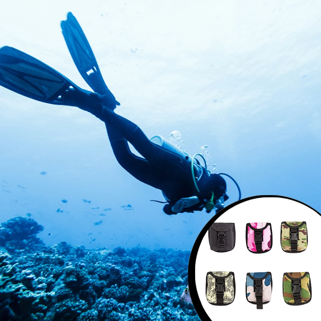 

Scuba Weight Pocket Waterproof Dive Weights Pockets Belt Bag Water Sea