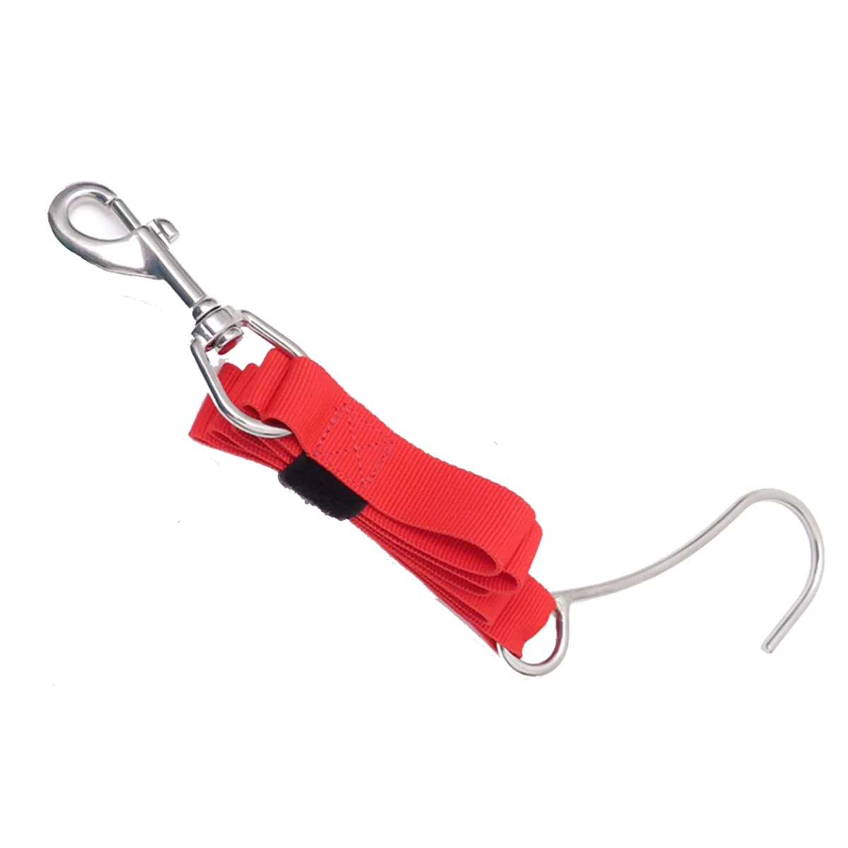 

Diving Reef Drift Hook Single Hook for Underwater Photography Dive Safety Accessory Red