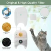 6/12/18/24pcs Pet Water Dispenser Filter Cat Water Fountain Filter Drinking Fountain Filter Cycle Filtering Easy To Clean 3
