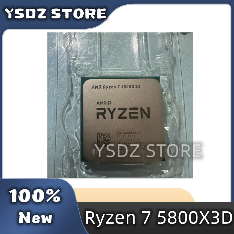 AMD Ryzen 7 5800X3D 7 5800X3D 3.4 GHz 8-Core 16-Thread CPU